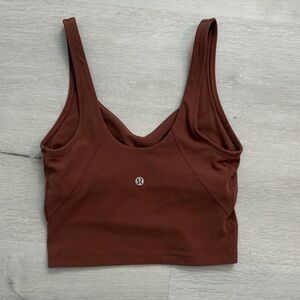 lululemon athletica Chestnut/ mauve Align Tank